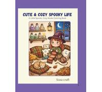 cute & cozy spooky life: A little spooks,cozy nooks coloring book