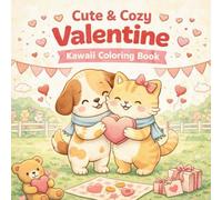 Cute & Cozy Valentine Kawaii Coloring Book