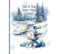 Cute & Cozy Winter Wolves Coloring Book