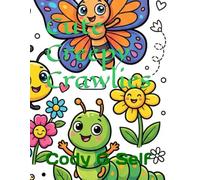 Cute Creepy Crawlies: bug coloring book, bug facts, preschool bug book