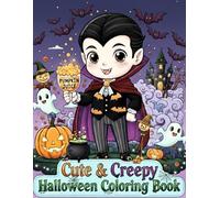 Cute & Creepy Halloween Coloring Book