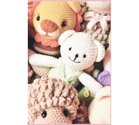 Cute Crochet Animals Notebook: Adorable Holiday-Themed Lined Journal | Christmas Gift for Kids, Teens & Craft Lovers | Cozy Animal Crochet Cover Design 6x9