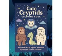 Cute Cryptids Coloring Book