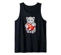Cute Cub Bengal Tiger Design Growling Wild Animal Canotta