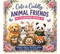 Cute & Cuddly Animal Friends Colouring Book