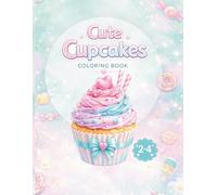 Cute Cupcakes Coloring Book