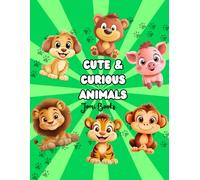Cute & Curious Animals: A Fun Coloring Journey with 39 Adorable Creatures from Land, Sky & Sea