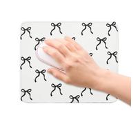 Cute Cushion with Bow-Knot Design Mouse Pad Non-Slip Smooth