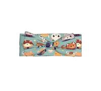 Cute Cute Little Animals Print Baby Bow Headband - Morbido & Elastico Nylon Headbands Delicate Princess Hair Accessories