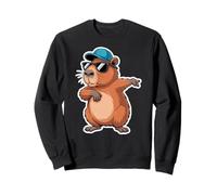 Cute Dabbing Capybara Animal Boys Men Toddler Kids Felpa