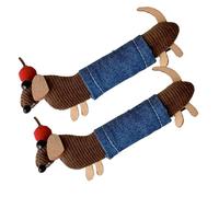 Cute Dachshund Dog Claw Hair Clip Set of 2 - Fun 10cm Hair Styling Clips for Women and Teens, Ideal Side Bangs Clip with Adorable Dachshund Design - Unique Hair Accessories for Girls and Pet Lovers"