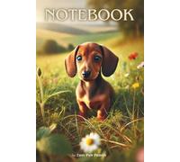 Cute Dachshund Puppy Notebook - Adorable idea for Kids who Love Puppies: Fun and Creative - Perfect for Writing, Drawing, and School Notes!
