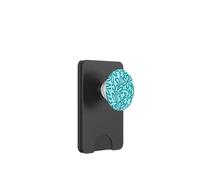 Cute Daisy Flower Pattern For Hippie Mom And Summer Aqua PopSockets PopWallet per MagSafe