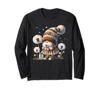 Cute Dandelion Flowers Spring GNOME Grandma for Mom Life Maglia a Manica