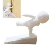 Cute Decorative Door Stopper Wedge, Novelty Figurine Door Stop Holder for Standard Interior Doors, Interesting Anti-Slip Wedge for Living Room,Homes,Apartment,Hotel,Workplace,Garage