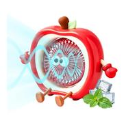 Cute Desktop Fan - Mini USB Rechargeable | Small Quiet Handheld Fan