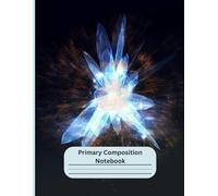 Cute Diamond Primary Composition Notebook: Handwriting Practice Paper with Dotted Mid Line and Drawing Space for Grades K-2