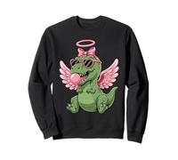 Cute Dinosaur Angel Valentine's Day Gum Love Felpa
