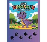 Cute Dinosaur Coloring Book For Kids