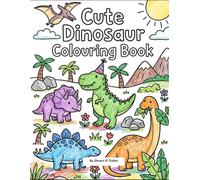 Cute Dinosaur Colouring Book