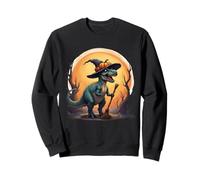 Cute Dinosaur Witch Pumpkins Halloween Family Matching Boys Felpa