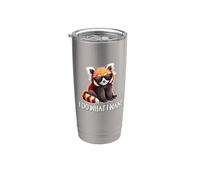 Cute Do What I Want Red Panda Lover Bicchiere termico in acciaio inox doppia parete