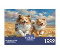 Cute Dog 1000 Pezzi Puzzle Classici Per Adulti E Bambini A Partire Da 12 Anni Giochi Del Cervello Puppy Perfetto Per Appassionati Di Esperti - Regalo Per Amore E Amico 38x26cm/1000pcs
