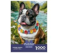 Cute Dog 1000 Pezzi Puzzle Creativo Intrattenimento Puzzle Per Uomo E Donna Impegnativo E Difficile 70x50cm/1000pcs