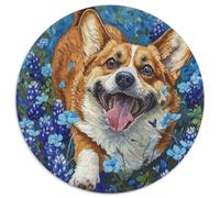 Cute Dog 1000 Piece Science Fiction Cute Pet Jigsaw Puzzle For Adults Challenging Game Stress Relief Puzzle Exercise The Memory of The Brain for Adults And Kids, Age 12 Years Up 1000pcs (67.5x67.5cm)