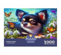 Cute Dog Absolutely Stunning Puzzle Da 1000 Pezzi Per Chi Ama I Viaggi: Rivisita Luoghi Meravigliosi E Migliora L'attenzione!