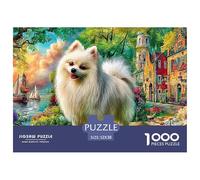 Cute Dog Breathtaking Jigsaw Puzzles for Adults A 1000-Piece (Advanced) Assortment of Impossible, Hard, And Difficult Challenging Puzzle Educational Games for Women And Men - A Thrilling Endeav