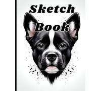 Cute Dog Face Sketchbook: Cute Dog Face Sketchbook Cover, 102 Pages, 8.5 x 11 Page Size, 100 Blank Pages, Pets Sketchbook For All.