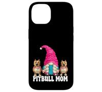 Cute Dog Grandma Graphic For Gnome Lover Funny Pitbull Mom Custodia per iPhone 14