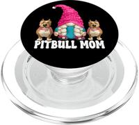 Cute Dog Grandma Graphic For Gnome Lover Funny Pitbull Mom PopSockets PopGrip per MagSafe