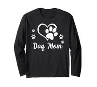 Cute Dog Puppy Mom Lover Pet Owner Gift Maglia a Manica