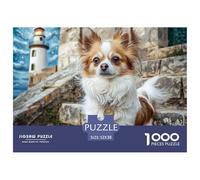 Cute Dog Puzzle 1000 Pezzi Art Collection Compact Premium Gioco Familiare Giochi Rilassamento E Intelligence Per Adulti E Bambini Dai 14 Anni In Su 52x38cm/1000pcs