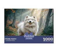Cute Dog Puzzle 1000 Pièces Pour Adultes Et Enfants À Partir De 12 Ans Jeu De Patience Et De Réflexion Divertissement Créatif Cadeau Classiques Décoration De La Maison 38x26cm/1000pcs