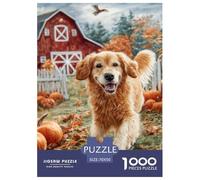 Cute Dog Puzzle Da 1000 Pezzi Per Adulti E Bambini Da 14 Anni E Più Jigsaw Multicolore Moderno Gioco Familiare Regalo Amore E Amico 70x50cm/1000pcs