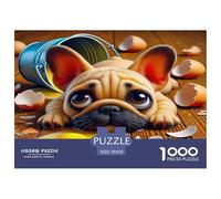 Cute Dog Puzzle Da 1000 Pezzi Per Bambini Curiosi:Absolutely Stunning Scopri Mondi Nuovi E Esercita La Memoria!