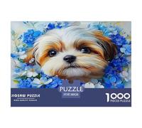 Cute Dog Puzzle Da 1000 Pezzi Per Famiglie Che Amano Il Divertimento:Absolutely Stunning Risate E Impegno in Un Solo Prodotto!