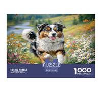 Cute Dog Puzzle De 1000 Pièces Pour Adultes Et Enfants À Partir De 12 Ans Jeux De Défi Jouets Éducatifs Divertissement Créatif Cadeau Classiques Décoration De La Maison 70x50cm/1000pcs