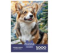 Cute Dog Puzzle Di Qualità Superiore Per Serate Tranquille, Integra Pet E Combina Pazienza Focus Mentale E Piacere Duraturo Durante L’assemblaggio 52x38cm/1000pcs