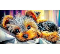 cute-dog Puzzle impossibili 1000Pcs Decorazione per la casa. Giochi di Rilassamento e Intelletto per Adulti e Bambini da 12 Annicute-dog38x52cm/1000pcs