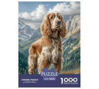 Cute Dog Puzzle Premium Per Il Relax Consapevole Serale, Integra Pet E Combina Concentrazione Pazienza E Piacere Duraturo Durante L’assemblaggio 38x26cm/1000pcs