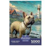 Cute Dog Puzzle Premium Per Il Relax Consapevole Serale, Integra Pet E Combina Concentrazione Pazienza E Piacere Duraturo Durante L’assemblaggio 70x50cm/1000pcs