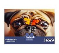 Cute Dog1000 Pezzi Puzzle Fai Da TeAnimal Cute Dog Sfida Per Adulti Per Adulti E Bambini Da 14 Anni E Regalo Giocattolo Colorato Per La Famiglia38x26cm/1000pcs