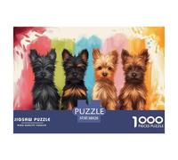 Cute Dogs 1000 Pieces Jigsaw Puzzles For Adults Educational Games Stress Relieving Entertainment Exercise The Memory of The Brain for The Whole Family, Gifts for Women, Gifts for Men 38x26cm/1000pcs