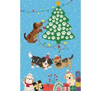 Cute Dogs Christmas Journal: A Notebook for Holiday Cheer and Dog Lovers