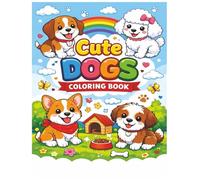 Cute dogs coloring book