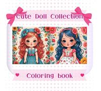Cute Doll Collection Coloring book